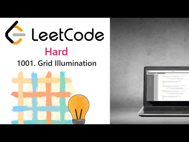 Leetcode 1001(Hard) Grid Illumination: Simple C++ Solution