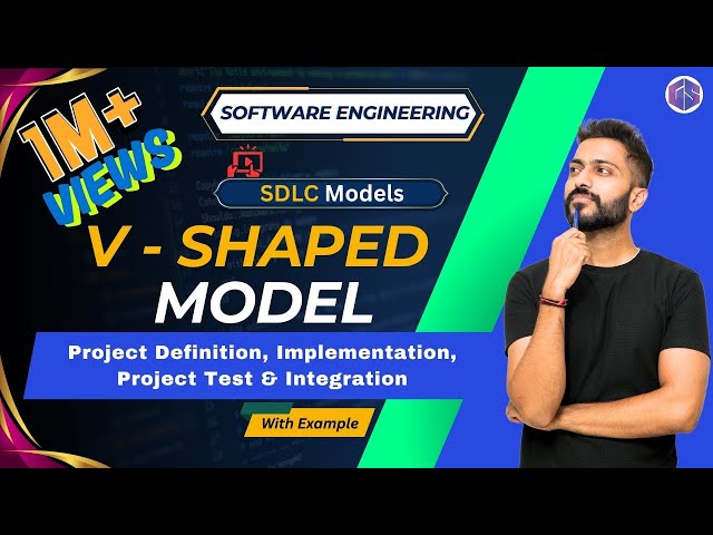 V Shaped Model with examples | SDLC | Software Engineering