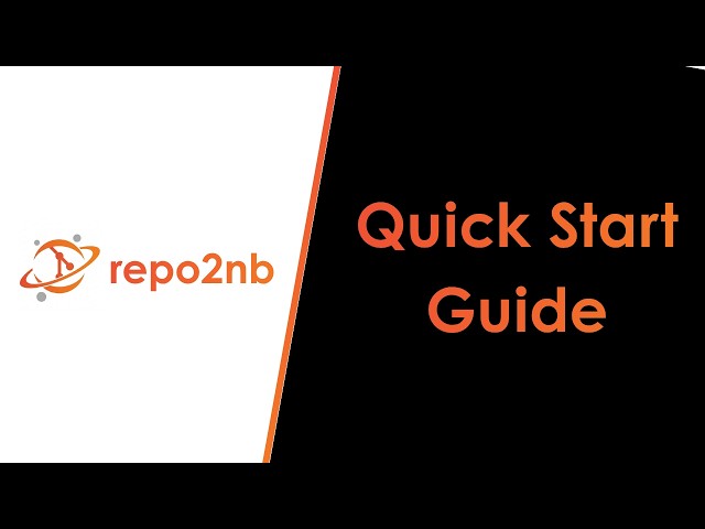 repo2nb   Quick Start Guide