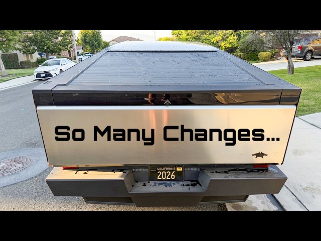 All of the Changes to the 2026 Tesla Cybertruck