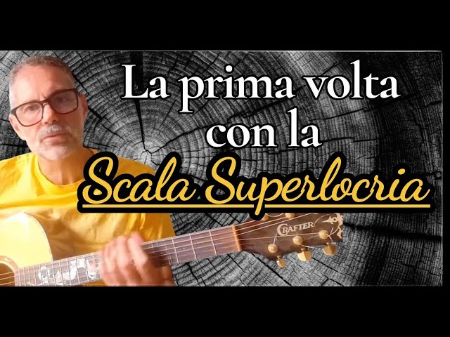 My first time with the super locrian scale