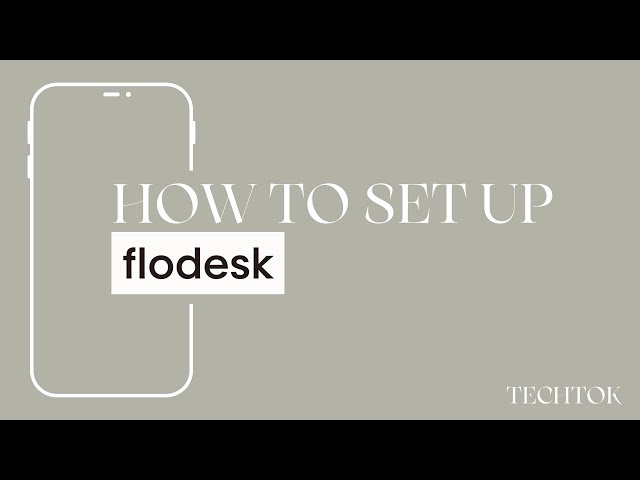 How to set up your Flodesk account 2025 - Complete guide for beginners!