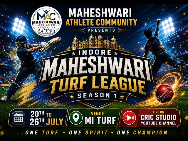 🛑Live | Day 3 | Indore Maheshwari Turf League Season 1 | TCS Live | #tcslive #Indore #turf #tennis