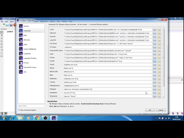 How to configure TexStudio with MiKteX | TexStudio Configuration