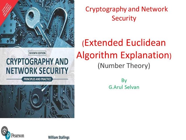Extended Euclidean algorithm explanation