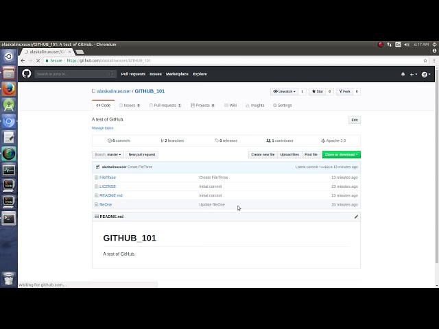 Using GitHub and GitLab: Pushing Files