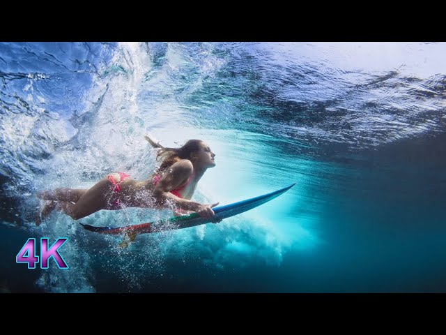 【4K】Surfing Royalty free  Stock Footage  Nocopyright