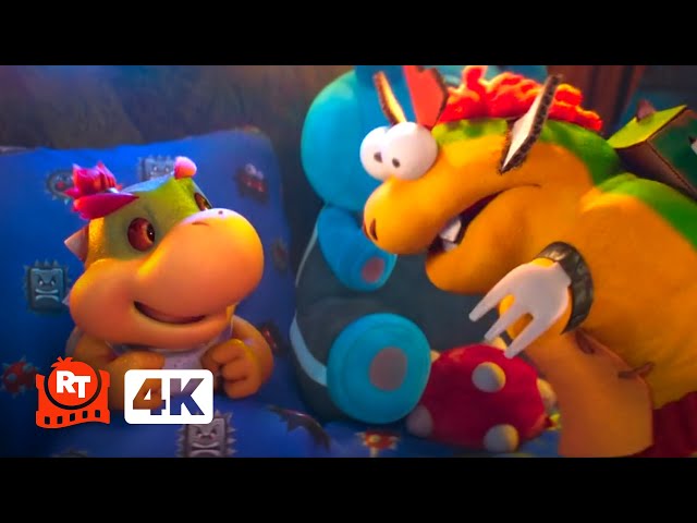 The Super Mario Galaxy Movie (2026) 4K - So Cute! Bowser's Bedtime Story (5/11) | Movieclips