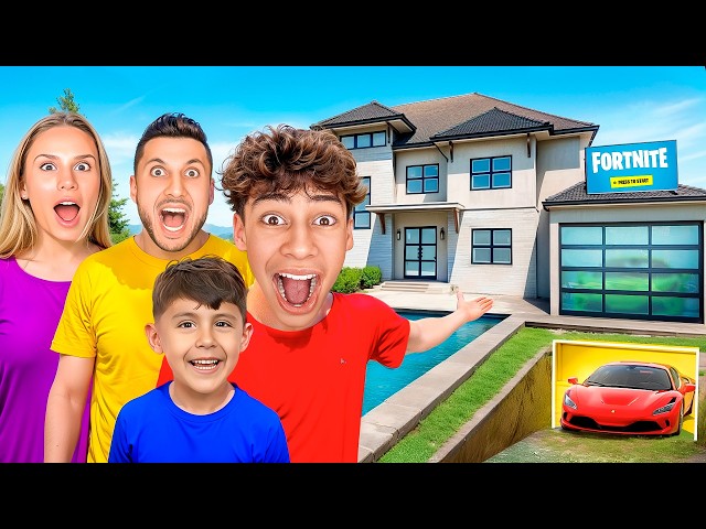 TURNING Our House Into a LEGO HOME! | The Royalty Family