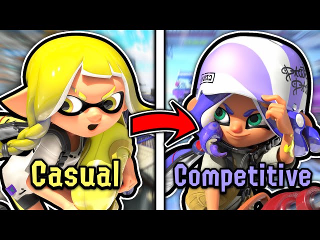 From CASUAL To COMPETITIVE Splatoon ft. @Zorconic @NubIthink