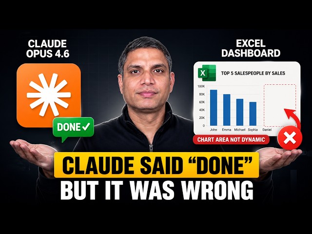 Claude FAILED This Excel Task... Here's Why It Matters