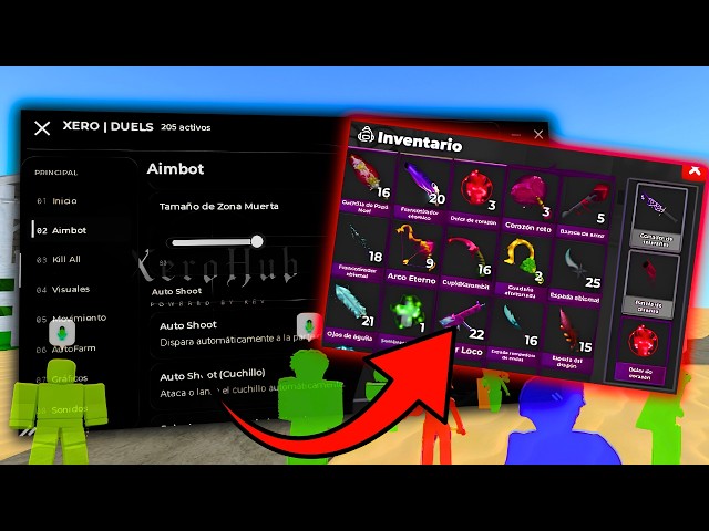 🔫EL MEJOR SCRIPT PARA MURDERERS VS SHERIFFS [DUELS ]🔫 |🎯AUTO SHOOT🎯|🥶AUMENTAR HITBOX🥶|🔥AIMBOT🔥Y MAS