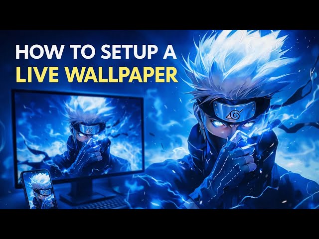 Amazing Live Wallpaper Setup Tutorial 😍 | Techniq Tips