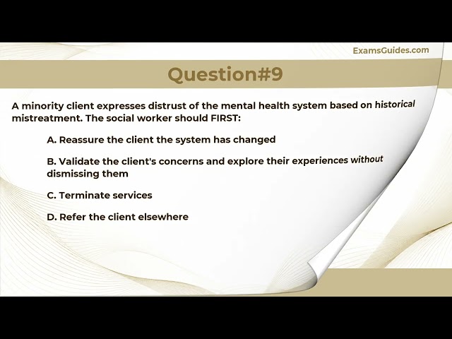 LCSW (Licensed Clinical Social Worker) Exam 2026 New Practice Questions | Study Guide