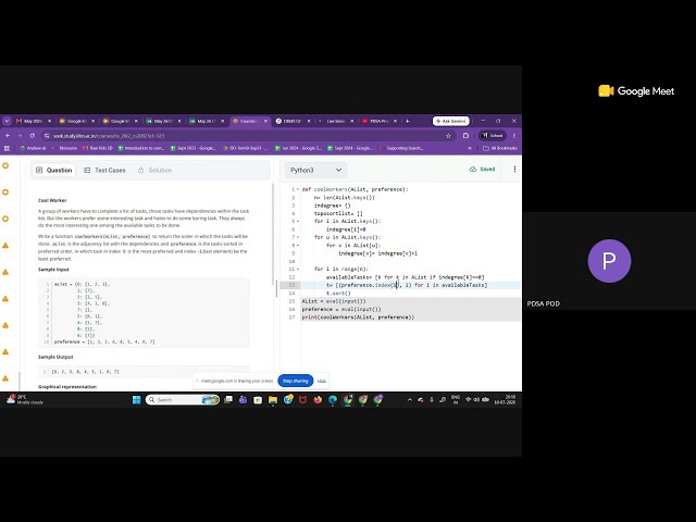 PDSA Live coding Session- Week 4