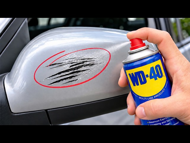 Little-known secret! an easy way to remove car scratches and make your car look like new! 😱
