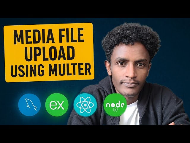 Media File Upload in Node.js