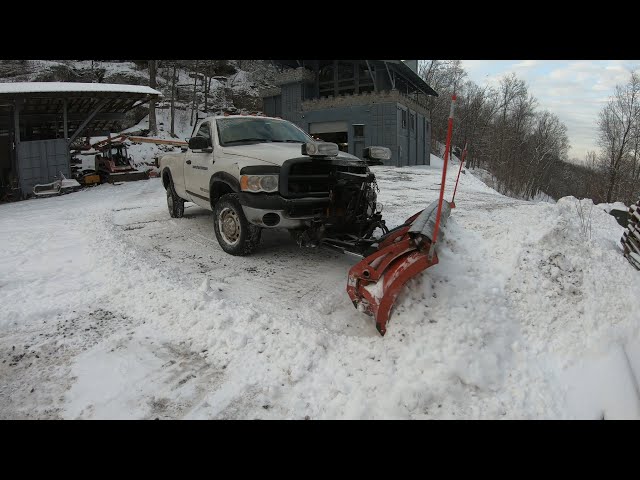 Plow truck maintenance
