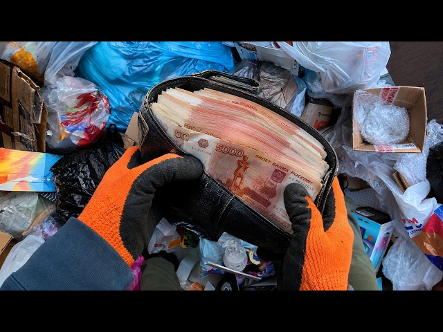 How do I make money by dumpster diving? Dumpster Diving RUSSIA #128