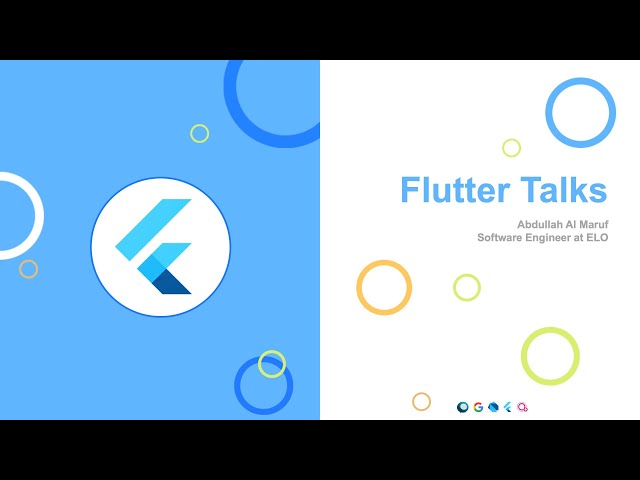 Flutter Day - Abdullah Al Maruf (Engineer - Mobile Division)
