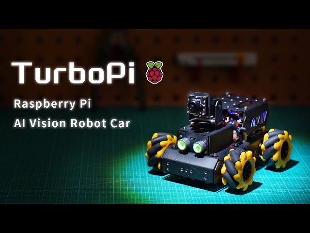 TurboPi Raspberry Pi Omnidirectional Mecanum Wheels Robot Car Kit