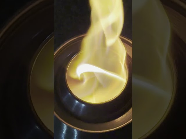 Octobase Hurricane Fire Pit Tornado RS-1 with Wood  #camping #Octobase #Stove