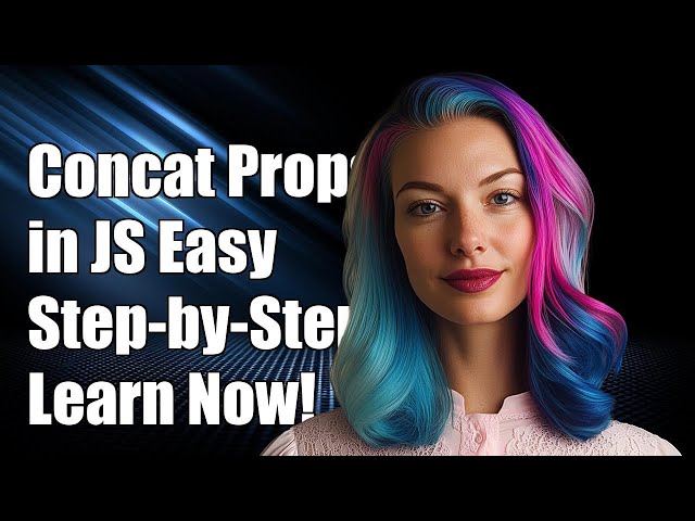 How to Concatenate Object Property Values in JavaScript: A Step-by-Step Guide