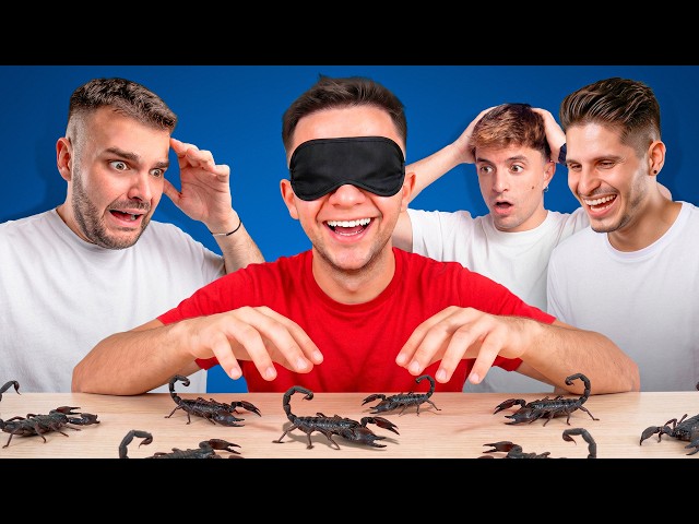 GUESS THE OBJECT BLINDFOLDED