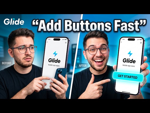 Add Buttons in Glide App [Easy Hack]