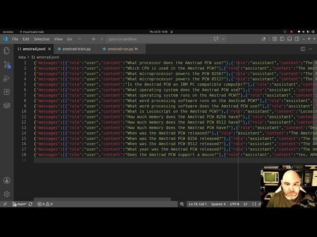 Training an AI Model with Python and PyTorch