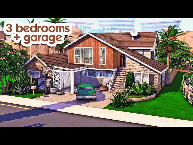 Retro 1950s Family Home | The Sims 4 Speed Build