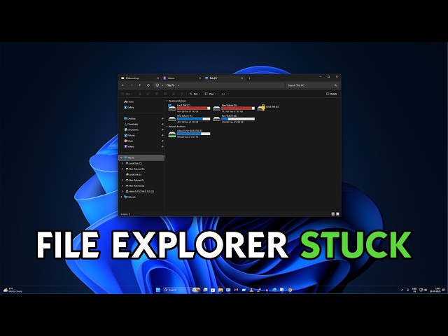 Fix File Explorer Stuck At ‘Working on It’ in Windows 11