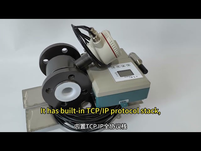 Twist and connect, data to the cloud the 4G module turns the flowmeter into an intelligent terminal
