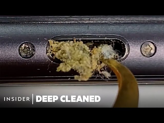 Deep Cleaning Clogged iPhones | Deep Cleaned | Insider