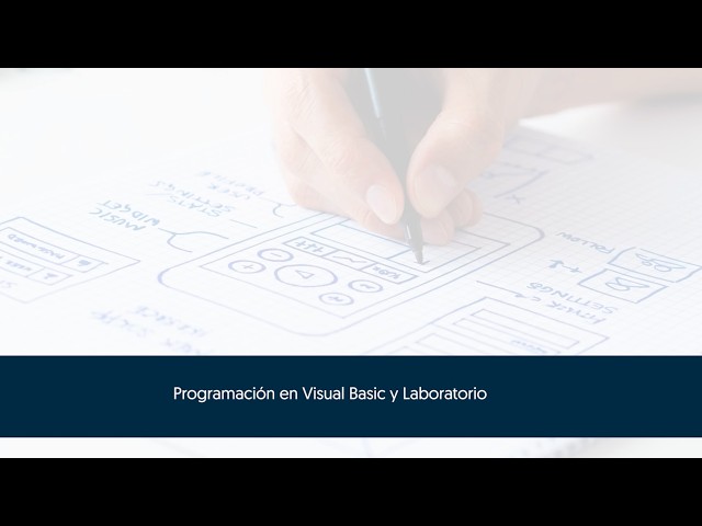 Programación en Visual Basic y laboratorio