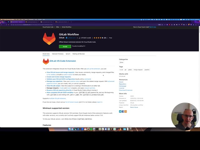 GitLab Workflow VS Code Extension - Release and Rollback