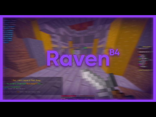 Hacking on Hypixel with Raven B4 | Killaura, AutoBlock, Scaffold and More...