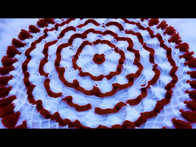 Stunning✨😻..…! Crochet Thalposh Design  Step-by-Step Easy Tutorial!