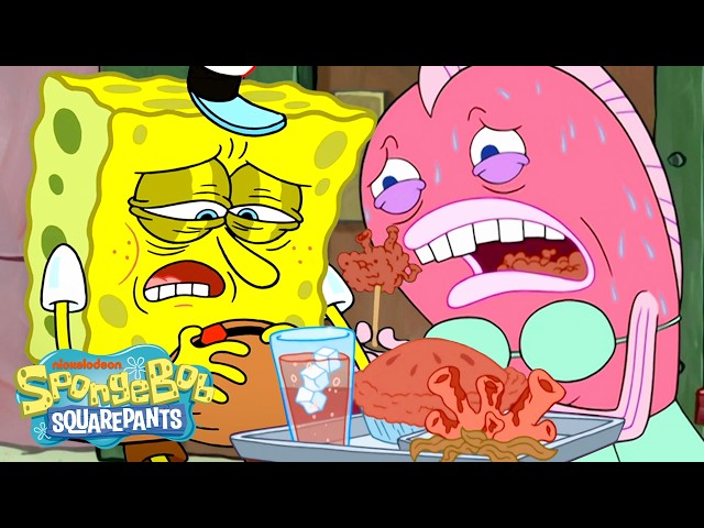 Every Food Item on the Chum Bucket Menu 🍴| 10 Minutes | SpongeBob