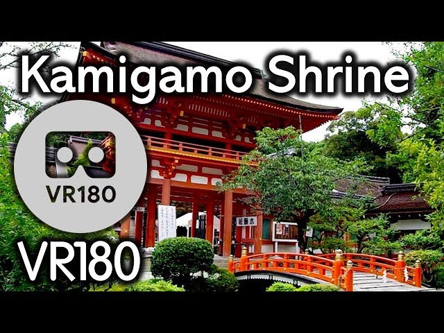 Kamigamo Shrine VR180 - Sake Offering