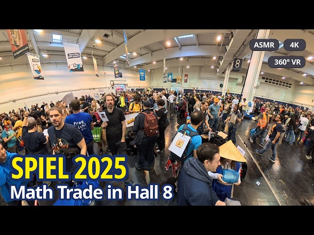 Spiel Essen 2025: Math Trade Atmosphere: 1-Minute 360° VR Panorama (Hall 8)