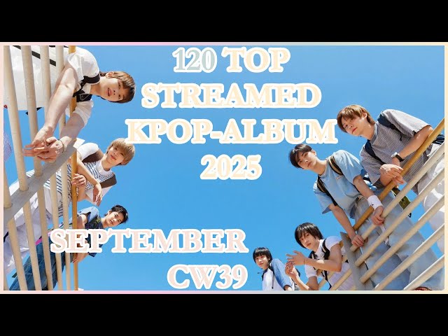 MOST STREAMED KPOP ALBUM 2025 ON SPOTIFY ! (SEPTEMBER | CW 39)