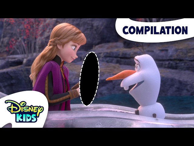 Frozen Freeze Frame Challenge! ⏸️❄️ | Frozen | @disneykids