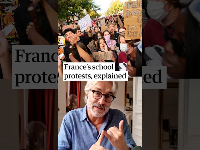 France's school protests, explained
