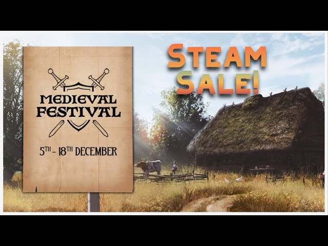 Big Medieval Games Sale - Steam Medieval Festival