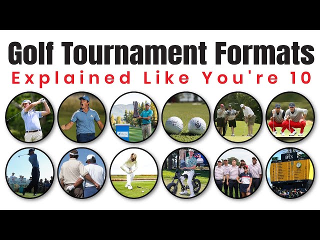 Golf Tournament Formats Explained Like You're 10