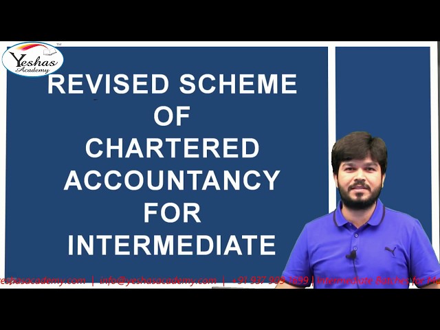 Changes in CA Course Discussed | CA Intermediate (IPCC)