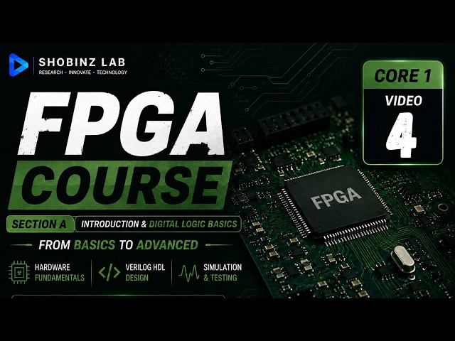 FPGA Tutorial | SECTION A | VIDEO 4 | SHOBINZ LAB