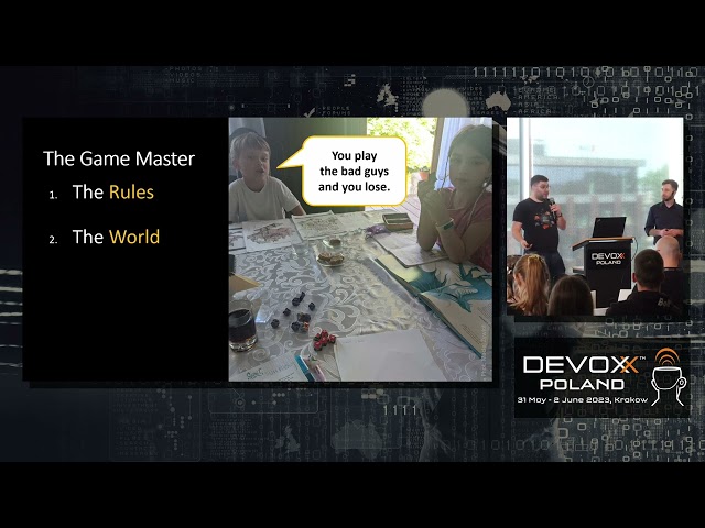 You Must Gather Your Party Before Venturing Forth • Żywioł, Manugiewicz • Devoxx Poland 2023