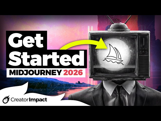 FULL 2026 Midjourney AI Tutorial (for Beginners)